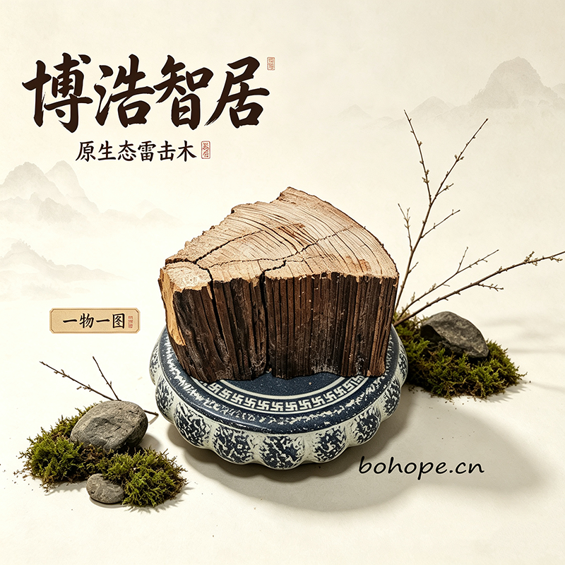 雷击木摆件-原生态